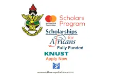 MASTERCARD FOUNDATION SCHOLARSHIPS